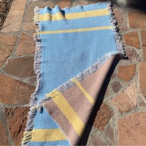 Crocheted double   face throw used 79x40”